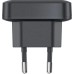 Зарядное устройство Acefast 3xUSB 65W (2xUSB-C+USB-A) Gan A100 Fast Charger Ultra thin black (6974316283492)