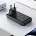 Зарядное устройство Acefast 3xUSB 65W (2xUSB-C+USB-A) Gan A100 Fast Charger Ultra thin black (6974316283492)