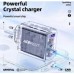 Зарядное устройство Acefast 3xUSB 65W (2xUSB-C+USB-A) Gan A45 Fast Charger Mica gray (6974316282105)