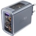 Зарядное устройство Acefast 3xUSB 65W (2xUSB-C+USB-A) Gan A45 Fast Charger Mountain mist (6974316282099)