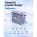 Зарядное устройство Acefast 3xUSB 65W (2xUSB-C+USB-A) Gan A45 Fast Charger Mountain mist (6974316282099)