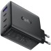 Зарядное устройство Acefast 4xUSB 100W (3xUSB-C+USB-A) Gan A94 Fast Charger Black (6974316283133)