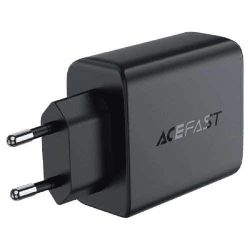 Зарядное устройство Acefast 4xUSB 45W (2xUSB-C+2xUSB-A) Gan A61 Fast Charger Black (6974316282754)