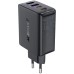 Зарядное устройство Acefast 4xUSB 45W (2xUSB-C+2xUSB-A) Gan A61 Fast Charger Black (6974316282754)