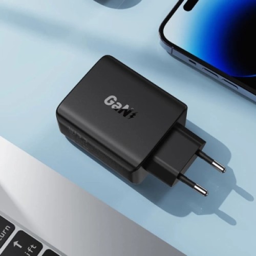 Зарядное устройство Acefast 4xUSB 45W (2xUSB-C+2xUSB-A) Gan A61 Fast Charger Black (6974316282754)