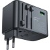 Зарядное устройство Acefast 5xUSB 75W (3xUSB-C + 2xUSB-A) Gan Z1 Fast Charger (6974316282495)