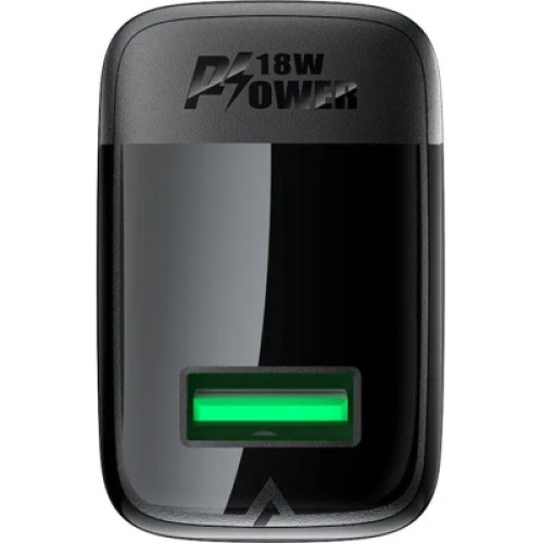 Зарядное устройство Acefast USB-A 20W + Type-C cable A90 Fast Charger Black (6974316280064)