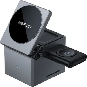 Зарядное устройство Acefast Wireless QI 3in1 15W E18 Rubik''s (6974316282884)