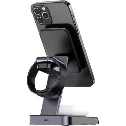 Зарядное устройство Acefast Wireless QI 3in1 18W E3 (6974316280903)