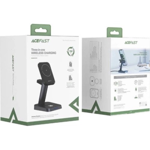 Зарядное устройство Acefast Wireless QI 3in1 18W E3 (6974316280903)