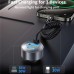 Зарядное устройство Choetech 2xUSB 65W (1xUSB-C+1USB-A) PD 30W with spring Type-C cable 1.2M black (TC0030-BK)