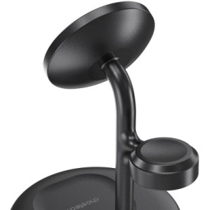 Зарядное устройство Choetech 15W 3-in-1 Magnetic Wireless Fast Charger black (T585-F-101-CCBK)