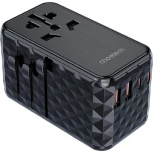 Зарядное устройство Choetech 4xUSB 100W PD (2хUSB-C+2хUSB-A) сharger diamond model black (PD6028-BK)