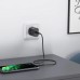Зарядное устройство Choetech 1xUSB 20W (1 USB-C) PD matte wall charger black (Q5004-EU-BK)