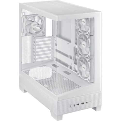 Корпус ASUS A31 Plus White Tempered Glass (90DC00R3-B19000)