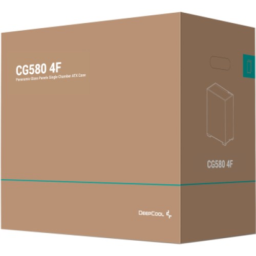 Корпус Deepcool CG580 4F Black (R-CG580-BKADA4-G-1)