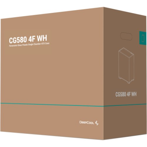 Корпус Deepcool CG580 4F White (R-CG580-WHADA4-G-1)