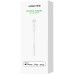 Переходник Lightning to 3.5 mm 0.1m Headphone Jack Adapter Model US212 white Ugreen (30759)