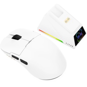 Мишка Ajazz AJ159 APEX Wireless/Bluetooth/USB White (AJM159-A-W)