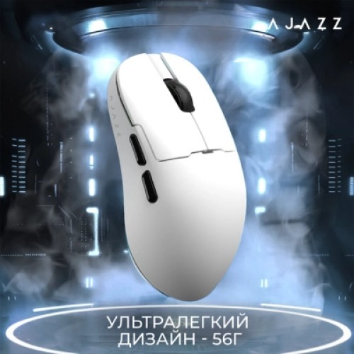 Мышка Ajazz AJ159 APEX Wireless/Bluetooth/USB White (AJM159-A-W)