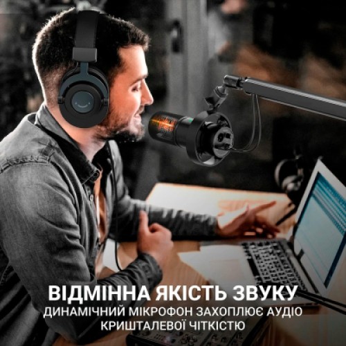 Микрофон Fifine T688 USB/XLR Black (T688)