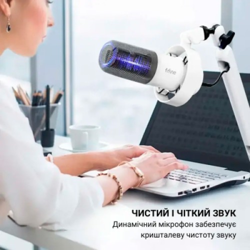 Микрофон Fifine T688W USB/XLR White (T688W)