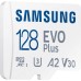Карта памяти Samsung 128 GB microSDXC Class 10 UHS-I U3 V30 A2 EVO Plus+SD Adapte (MC128SA/EU)