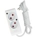 Сетевой удлинитель TECCO 1.5м 2 поста white (8681277843433)