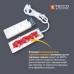 Сетевой удлинитель TECCO 3м 3 поста white (8681277842528)
