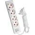 Сетевой удлинитель TECCO 3м 4 поста white (8681277842733)