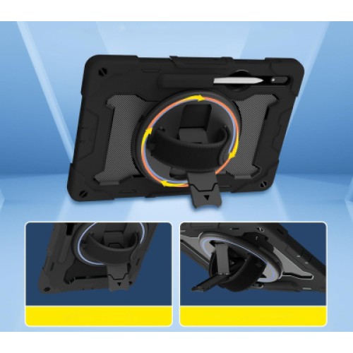 Чехол для планшета BeCover Samsung Galaxy Tab S9 Plus (SM-X810/SM-X816)/S9 FE Plus (SM-X610/SM-X616) 12.4" Black (712917)