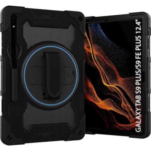 Чехол для планшета BeCover Samsung Galaxy Tab S9 Plus (SM-X810/SM-X816)/S9 FE Plus (SM-X610/SM-X616) 12.4" Black (712917)