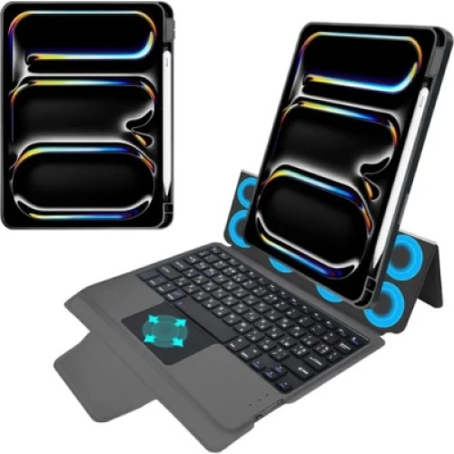 Чехол для планшета AirOn Premium iPad Pro 11 2024 with Keyboard (4822352781230)