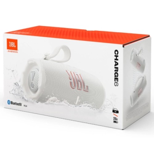 Акустическая система JBL Charge 6 White (JBLCHARGE6WHT)