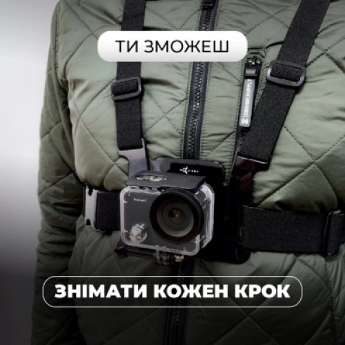 Экшн-камера AirOn ProCam 7 30in1 Blogger Kit Black (4822356754800)