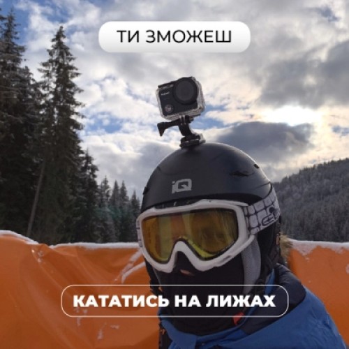 Экшн-камера AirOn ProCam 7 30in1 Blogger Kit Black (4822356754800)