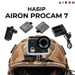 Екшн-камера AirOn ProCam 7 Tactical Kit Black (4822356754801)