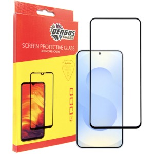 Стекло защитное Dengos Full Glue Samsung Galaxy S25 (black) (TGFG-389)