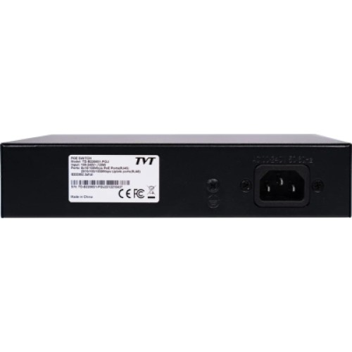 Коммутатор сетевой TVT TD-B2208S1-PGU