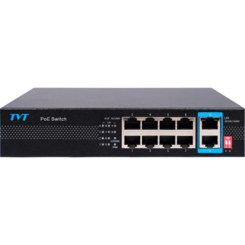 Коммутатор сетевой TVT TD-B2208S1-PGU