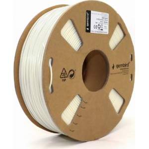 Пластик для 3D-принтера Gembird ASA 1.75 мм, 1 kg, white (3DP-ASA1.75-01-W)