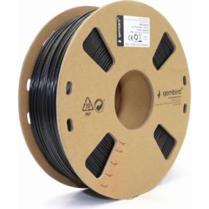 Пластик для 3D-принтера Gembird ASA 1.75 мм, 1 kg, black (3DP-ASA1.75-01-BK)