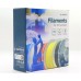 Пластик для 3D-принтера Gembird PETG High Speed, 1.75 мм, 1 кг, yellow (3DP-PETG1.75HY-01-Y)