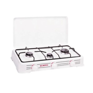 Настольная плита KUMTEL KO-123 WHITE PAINTED