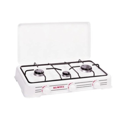 Настольная плита KUMTEL KO-123 WHITE PAINTED