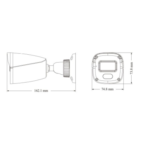 Камера видеонаблюдения TVT TD-9441S4L-C(D/PE/AW1) (2.8) White