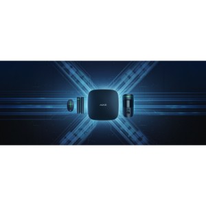 Комплект охоронної сигналізації Ajax StarterKit Cam Plus HDR black