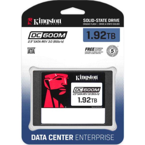 Накопитель SSD 2.5" 1.92TB Kingston (SEDC600ME/1920G)