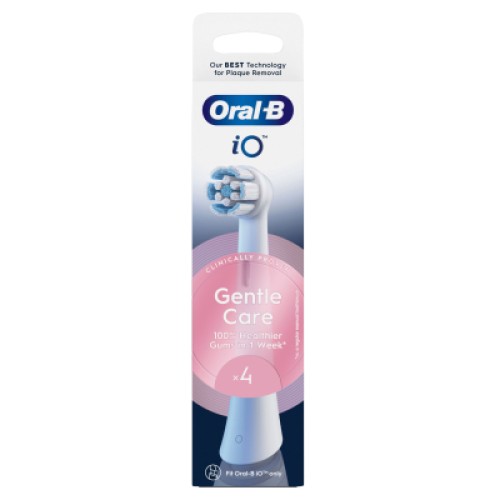 Насадка для зубной щетки Oral-B iO Gentle Care White 4ct (8700216199438)