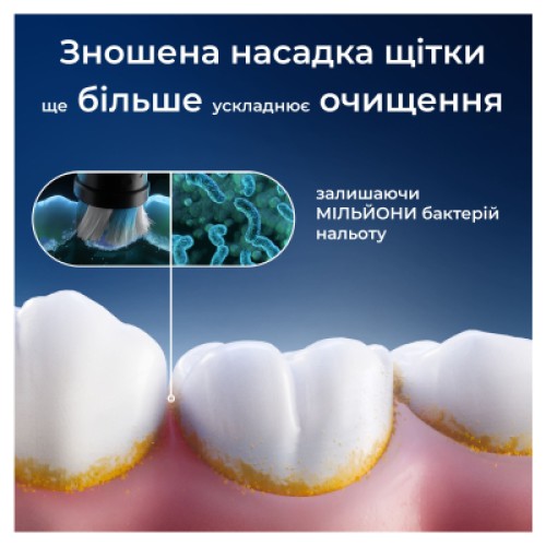 Насадка для зубной щетки Oral-B iO Спеціалізоване Чищення 2 шт (8700216375399)